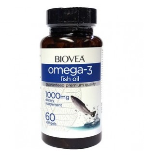 Biovea    Omega 3  1000 мг  (60 капс)